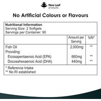 New Leaf Omega 3 DHA & EPA